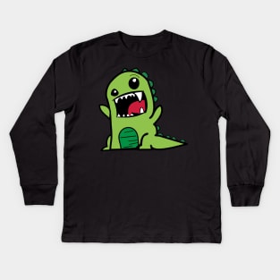 dinosaur Kids Long Sleeve T-Shirt